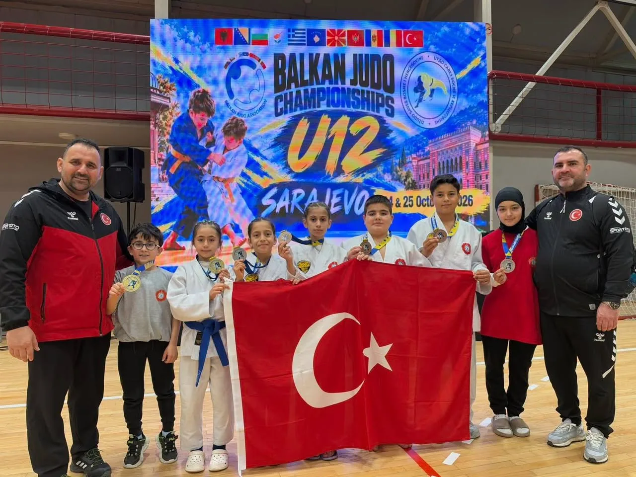 Konya Büyükşehir Belediyespor Balkan Judo Şampiyonası'ndan 7 madalyayla döndü