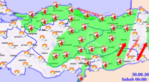 Sağanak, fırtına ve toz taşınımı geliyor!