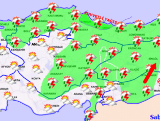 Sağanak, fırtına ve toz taşınımı geliyor!