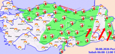 Sağanak, fırtına ve toz taşınımı geliyor!