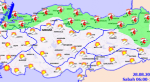 Meteoroloji’den üçlü uyarı! Sağanak, fırtına ve toz taşınımı geliyor!