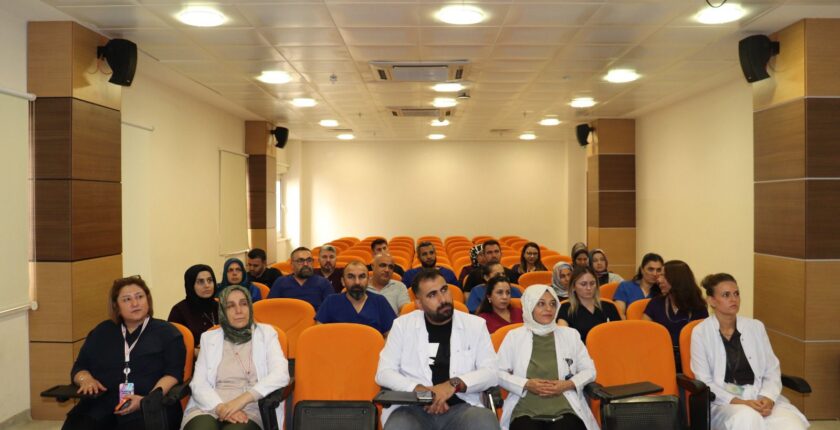 Harran Üniversitesi hastanesinde sağlık çalışanlarına KKKA farkındalığı eğitimi Harran Üniversitesi hastanesinde sağlık çalışanlarına KKKA farkındalığı eğitimi