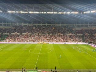 Eşbaşkan Bucak, Amedspor-Erzurumspor maçını tribünden izledi