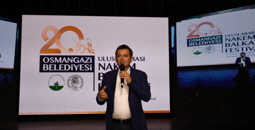 Osmangazi’de 20. Uluslararası NAKEM Balkan Festivali düzenlendi