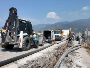 178 kilometrelik içme suyu hattı tamamlanıyor