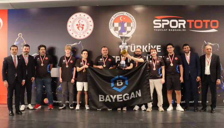 BAYEGAN Pendik Satranç'tan üst üste üçüncü şampiyonluk