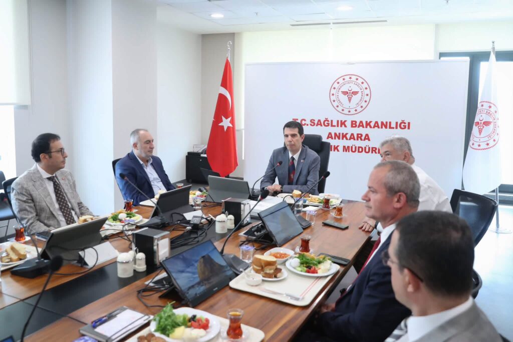 Ankara İl Sağlık Müdürü Kurtcebe yeni dönemin ilk toplantısını gerçekleştirdi