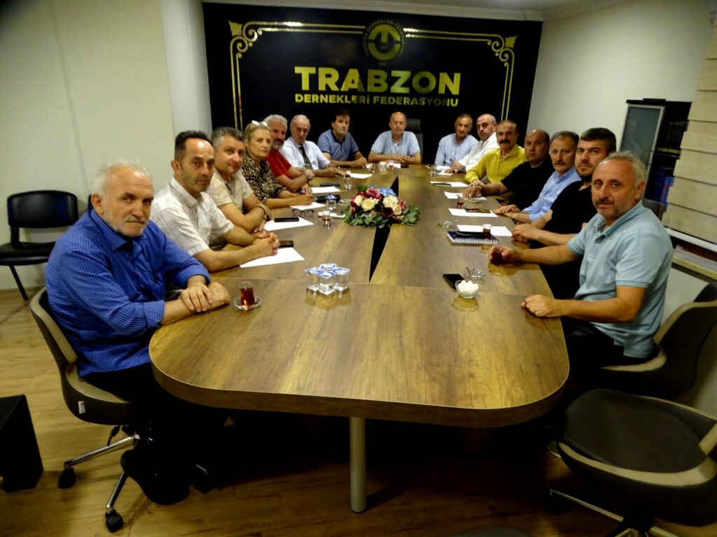 Trabzon Dernekler Federasyonu Trabzon’da toplandı