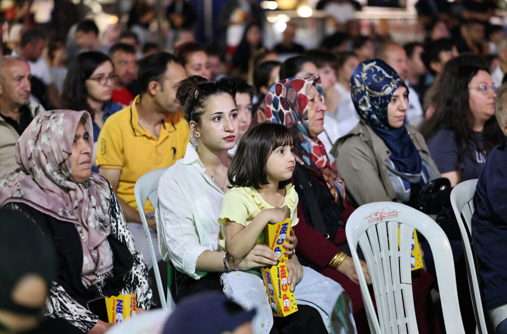 30 Ağustos Zaferi anısına “Veda” filmi Keçiören'de dev ekranda izletildi