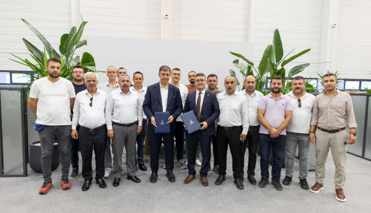 İZBETON’da 750 çalışanı ilgilendiren 'toplu' imza