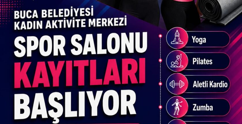 Buca’da kadınlar için yeni dönem spor kayıtları başladı