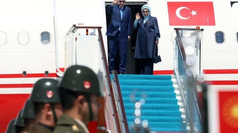 Cumhurbaşkanı Erdoğan Kazakistan Ziyareti İçin Yola Çıktı