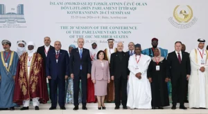 Numan Kurtulmuş Bakü’de İSİPAB Konferansına Katıldı