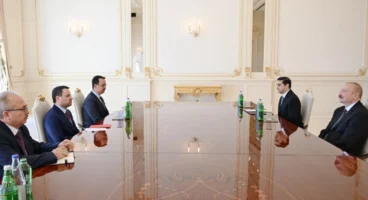 Bakan Gürlek, Azerbaycan’da Aliyev ile Görüştü