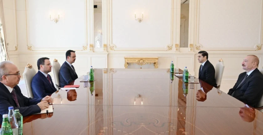 Bakan Gürlek, Azerbaycan’da Aliyev ile Görüştü