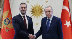 Erdoğan, Karadağ Başbakanı Spajiç’i Ağırladı