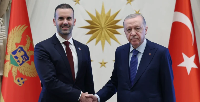 Erdoğan, Karadağ Başbakanı Spajiç’i Ağırladı