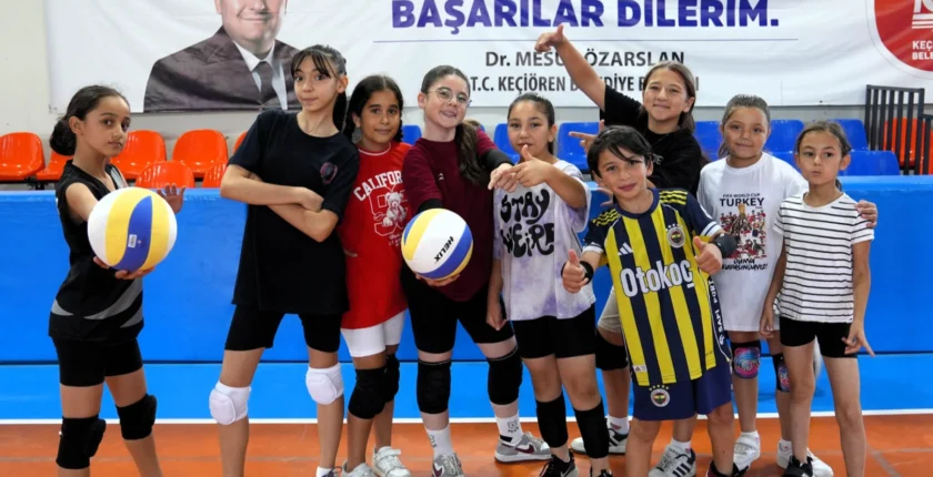 Keçiören’de Spora Teşvik: Çocuklar ve Gençler İçin Kesintisiz Destek