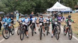 Nilüfer’de Zorlu Parkurda Pedallar Döndü