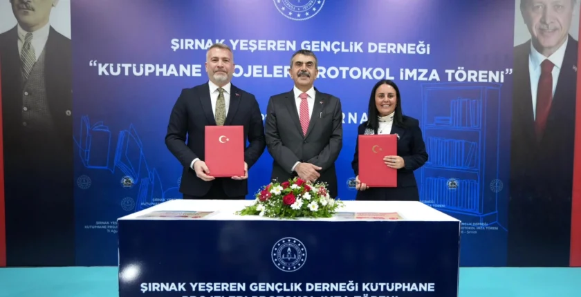 Şırnak’ta Öğrencilerin Okuma Kültürünü Güçlendirecek Protokol İmzalandı