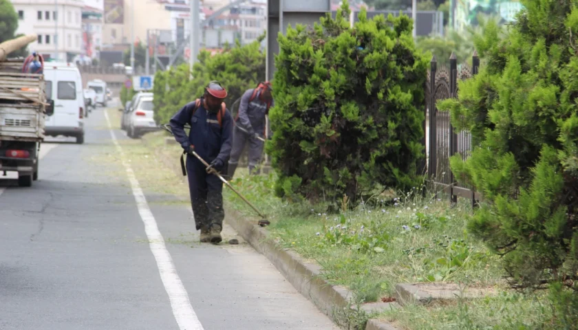 Giresun’da Temizlik Çalışmaları Sürüyor
