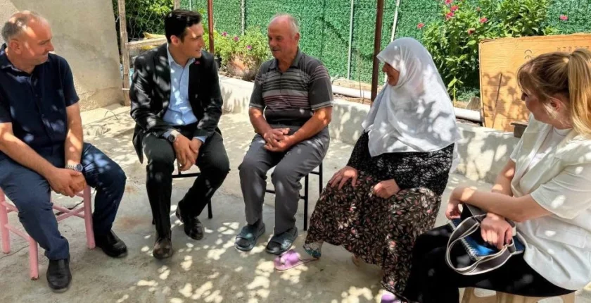 İpsala Kaymakamı Güzel, Sultanköy’de Gaziler ve Vatandaşlarla Buluştu