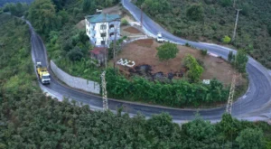 Ordu’da Mahalle Yoluna Konforlu Ulaşım