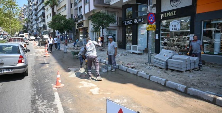 Bornova’da Mustafa Kemal Caddesi İçin İkinci Etap Başladı