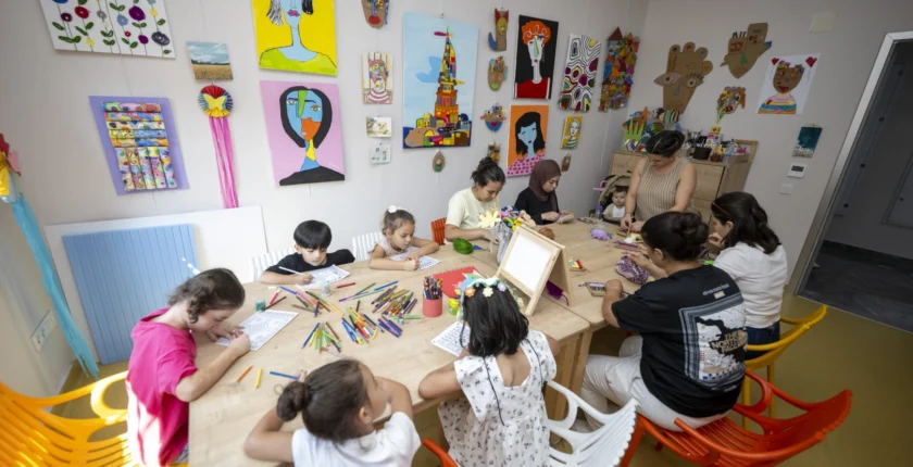 Mersin’de Çocuklar Yazı Atölyelerle Dolu Dolu Geçiriyor