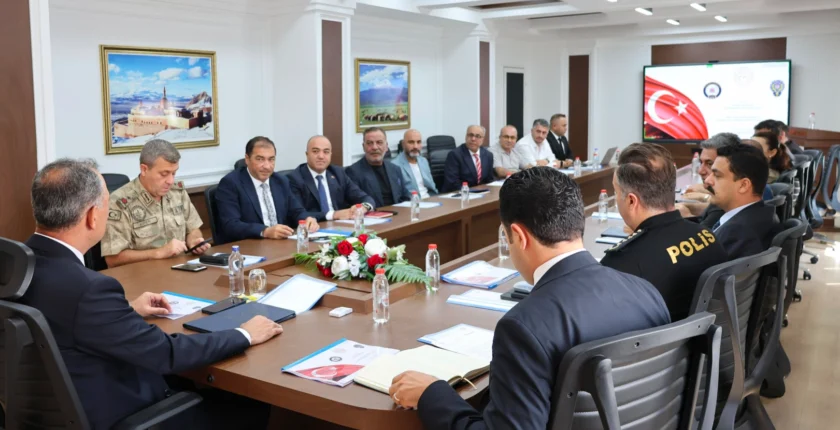 Ağrı’da Spor Müsabakaları İçin Güvenlik Önlemleri Masaya Yatırıldı