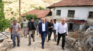 Başkan Sami Er’den Selden Etkilenen Hekimhanlılara Ziyaret