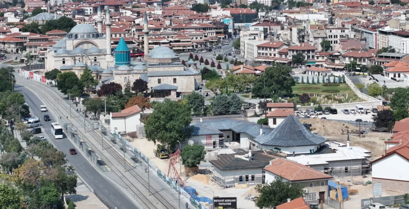 Konya’da Mevlevi Dergâhı Projesinde Çalışmalar Devam Ediyor