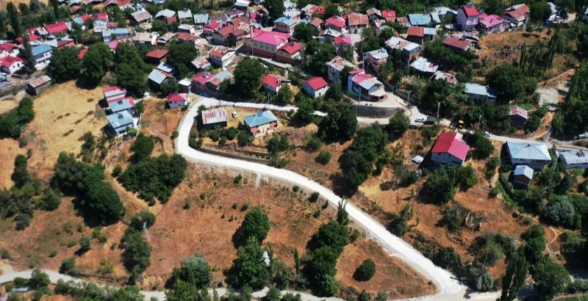 Ordu’da Kırsal Ulaşıma Beton Yol Desteği