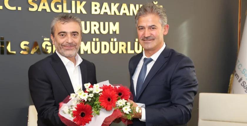 Erzurum İl Sağlık Müdürlüğü’nde Görev Değişimi
