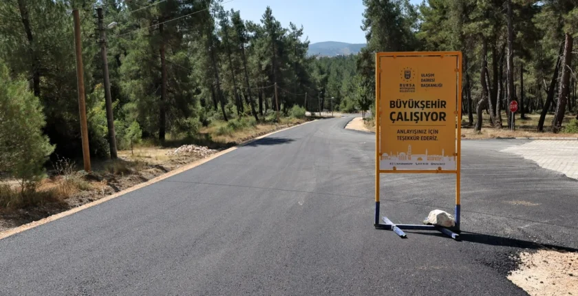 Bursa’da Ulaşım Yatırımları Sürüyor: Orhaneli’de Yol Yenileniyor