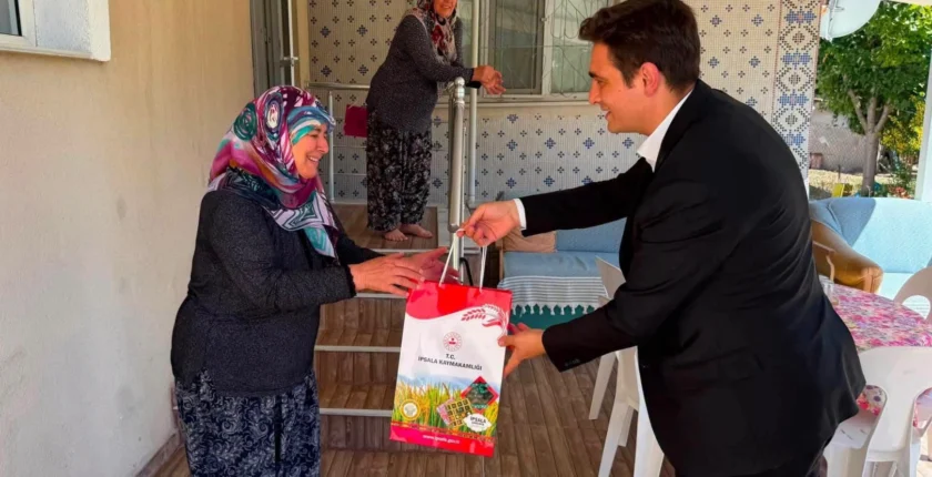 İpsala Kaymakamı Güzel’den Şehit Ailesi ve Gazilere Ziyaret