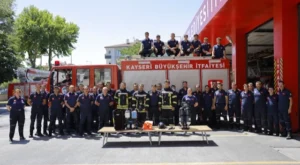 Kayseri İtfaiyesi Yeni Teknolojik Ekipmanlarla Güçleniyor