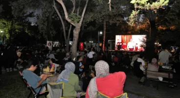 Keçiören’de Açık Hava Sinema Keyfi Sürüyor
