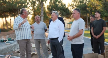 Melikgazi’de Gesi Mesire Alanı Yenileniyor
