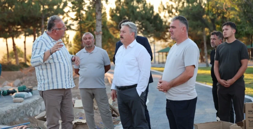 Melikgazi’de Gesi Mesire Alanı Yenileniyor