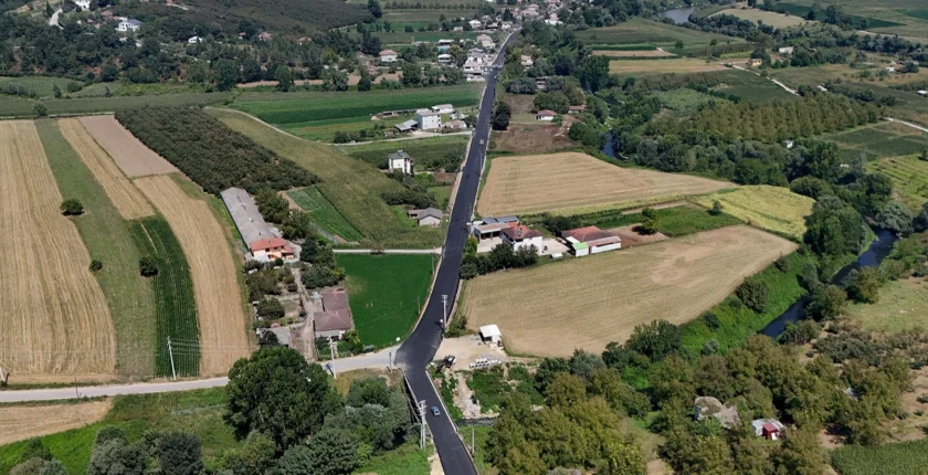 Sakarya’da 9,5 Kilometrelik Grup Yolu Yenilendi