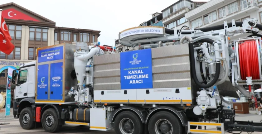 Ordu’da Yağmur Suyu Hatları İçin Yeni Teknolojik Araç