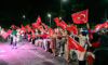 Bursa Kültürpark'ta zafer coşkusu