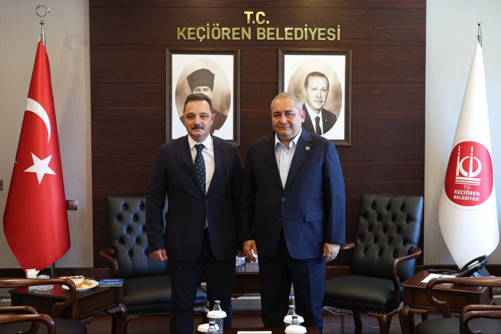 TİMBİR heyetinden Keçiören Belediye Başkanı Mesut Özarslan’a ziyaret