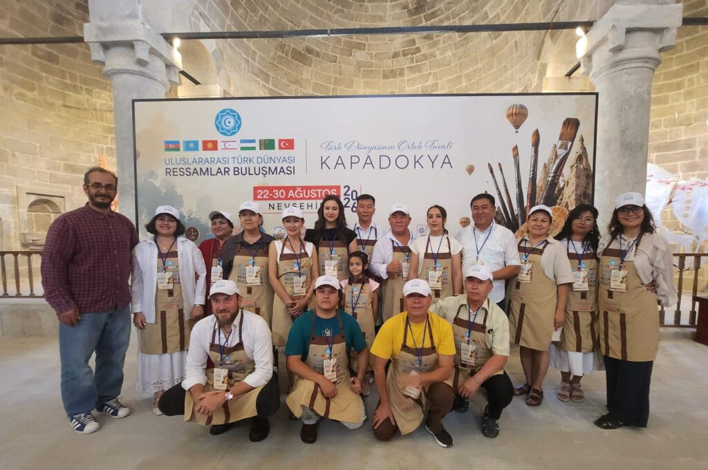 Türk Dünyası Ressamları Kapadokya'da buluştu