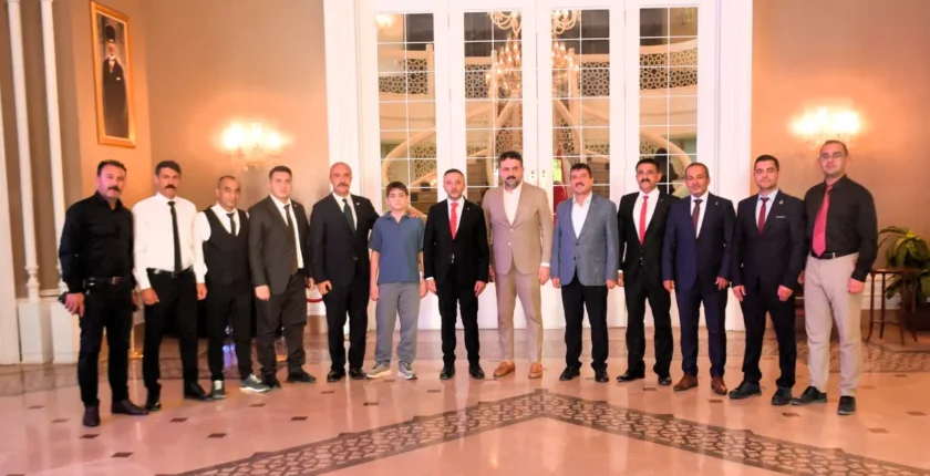 AKK Başkanı Halil İbrahim Yılmaz Sivas Alperen Ocakları heyetini ağırladı