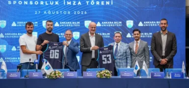 Ankara Bilim Üniversitesi ile Türk Telekom Basketbol Takımı arasında sponsorluk protokolü imzalandı