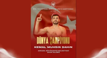 Ankara’dan dünya şampiyonluğuna: Kemal Muhsin Şahin zirveye çıktı