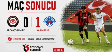 ARCA Çorum FK 0 Kasımpaşa 1 Çorum