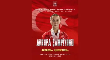 Asel Şenel Avrupa şampiyonu oldu, halterde rekor kırdı